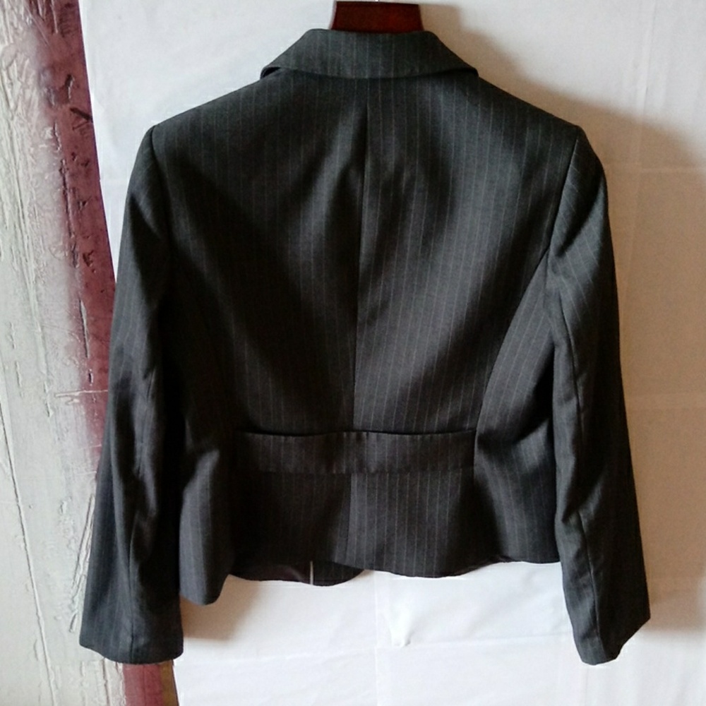 Calvin Klein Gray Blazers Size 12 - Picture 4 of 8